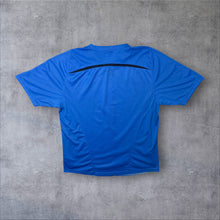 Load image into Gallery viewer, 00's Nike Tiempo Fit Dry Blue White Gradient Sports T-Shirt