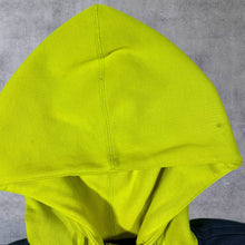 Load image into Gallery viewer, Nike Mini Logo Faded Navy Blue Yellow Colour Block Zip Hoodie