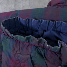 Load image into Gallery viewer, Vintage Tommy Hilfiger Tartan Check Colour Block Reversible Down Feather Puffer Jacket