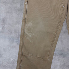 Load image into Gallery viewer, Vintage Levi's Workwear Fit Brown Distressed Heavy Cotton Carpenter Denim Jeans