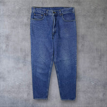Load image into Gallery viewer, Vintage Levi's 416 Orange Tab Regular Tapered Fit Blue Denim Jeans