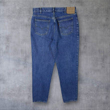 Load image into Gallery viewer, Vintage Levi's 416 Orange Tab Regular Tapered Fit Blue Denim Jeans
