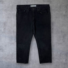 Load image into Gallery viewer, Vintage Lee Made In Mexico Classic Black Regular Fit Straight Leg Denim Jeans