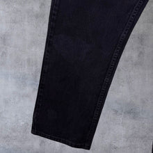 Load image into Gallery viewer, Vintage Lee Made In Mexico Classic Black Regular Fit Straight Leg Denim Jeans