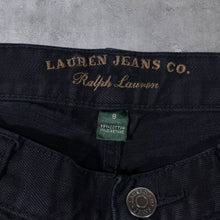 Load image into Gallery viewer, Lauren Jeans Co. Ralph Lauren Classic Black Modern Slim Denim Jeans