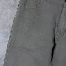 Load image into Gallery viewer, Vintage Lee "Portland" Faded Distressed Grey Straight Leg Denim Jeans