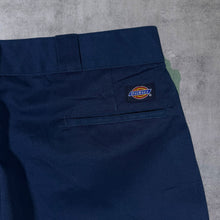 Load image into Gallery viewer, Dickies Classic Navy Blue Skater Workwear Straight Leg Chino Trousers