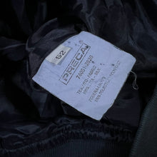 Load image into Gallery viewer, Vintage Porto Di Panama 100% Silk Navy Blue Lightweight Button Bomber Jacket