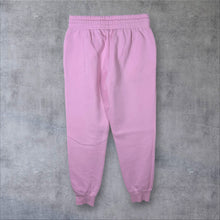 Load image into Gallery viewer, Nike Mini Swoosh Logo Classic Pink Drawstring Waist Cuffed Sweatpants Joggers