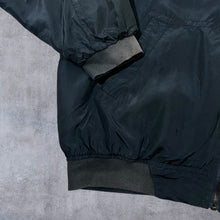Load image into Gallery viewer, Vintage Henry Morell 100% Silk Faded Green Lightweight Zip Bomber Jacket