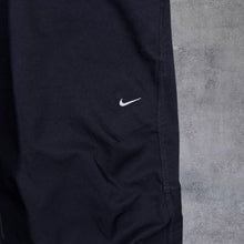 Load image into Gallery viewer, Nike Mini Swoosh Logo Black 3/4 Length Capri Pants Shorts