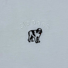 Load image into Gallery viewer, Early 00's Big Dogs Classic Embroidered Mini Logo White Cotton T-Shirt