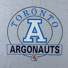 Load image into Gallery viewer, Vintage Softwear (1992) CFL Toronto Argonauts Football Graphic Single Stitch T-Shirt