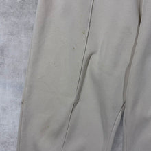 Load image into Gallery viewer, Nike Embroidered Mini Swoosh Logo Elasticated Waist Cream Joggers Sweatpants