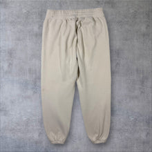 Load image into Gallery viewer, Nike Embroidered Mini Swoosh Logo Elasticated Waist Cream Joggers Sweatpants