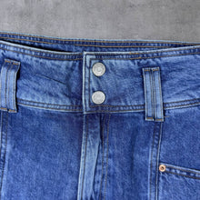 Load image into Gallery viewer, Tommy Hilfiger Jeans "New Paperbag Mom Jean" Blue Denim Tapered Jeans