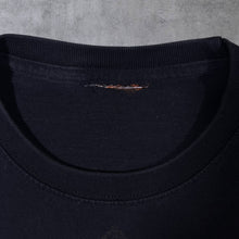 Load image into Gallery viewer, Early 00's Rock Chang Goth Fantasy Viking Skull Axe Graphic Black T-Shirt