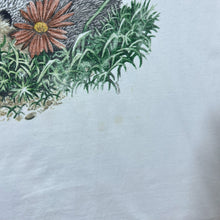 Load image into Gallery viewer, Vintage Harlequin Hedgehog Animal Nature Wildlife Graphic White T-Shirt