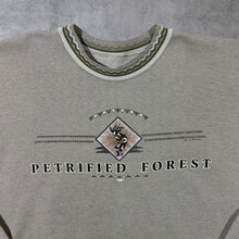 Load image into Gallery viewer, Vintage 90's Petrified Forest USA Tourist Spellout Graphic Beige Sweatshirt