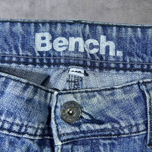 Load image into Gallery viewer, Early 00's Bench. Washed Blue Y2K Style Straight Leg Denim Cotton Jeans