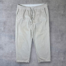 Load image into Gallery viewer, Jack & Jones Cream Drawstring Jumbo Wide Corduroy Cord Jogger Trousers