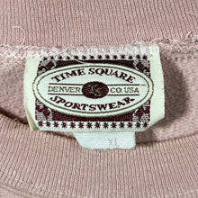 Load image into Gallery viewer, Vintage 90's Time Square "San Francisco" USA Tourist Embroidered Pink Sweatshirt