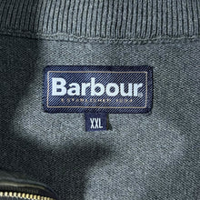 Load image into Gallery viewer, Barbour Classic Grey Embroidered Mini Logo Cotton 1/4 Zip Sweater Jumper