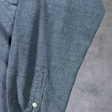 Load image into Gallery viewer, Barbour "Tailored Fit" Classic Grey Long Sleeve Button-Down Cotton Shirt