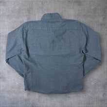 Load image into Gallery viewer, Barbour "Tailored Fit" Classic Grey Long Sleeve Button-Down Cotton Shirt