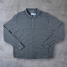 Load image into Gallery viewer, Lacoste "Regular Fit" Brown Plaid Check Long Sleeve Button-Down Cotton Shirt