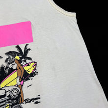Load image into Gallery viewer, SUN STATIONS Surfer Tropical Graphic Sleeveless Vest T-Shirt