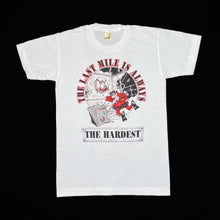 Load image into Gallery viewer, Screen Stars THE LAST MILE IS ALWAYS THE HARDEST Diving Single Stitch T-Shirt