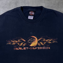 Load image into Gallery viewer, Vintage Harley Davidson Motorcycles (2004) Boerne Texas Biker Faded Black T-Shirt