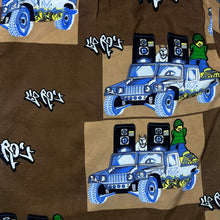 Load image into Gallery viewer, Early 00's Christina Y2K Hip Hop Graffiti Made In Thailand Brown Short Sleeve Shirt