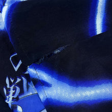 Load image into Gallery viewer, Early 00's K's Dee Y2K Anime Manga Cartoon Graphic Blue Silk Blend Shirt