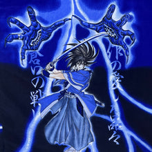 Load image into Gallery viewer, Early 00's K's Dee Y2K Anime Manga Cartoon Graphic Blue Silk Blend Shirt