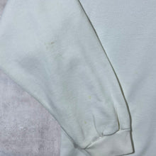 Load image into Gallery viewer, Vintage Paco Embroidered Multi Colour Spellout White Crewneck Sweatshirt