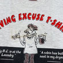 Load image into Gallery viewer, DIVING EXCUSE T-SHIRT Cartoon Diving Souvenir Graphic Spellout T-Shirt