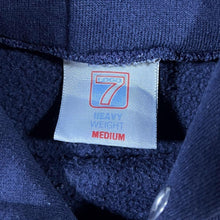 Load image into Gallery viewer, Vintage Logo 7 Michigan Wolverines College Graphic Navy Blue Hoodie