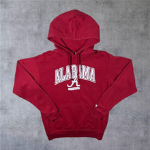 Load image into Gallery viewer, Russell Athletic Alabama Crimson Tide College Graphic Red Hoodie