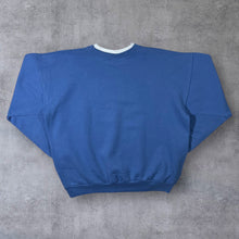 Load image into Gallery viewer, MC Sportswear LIVE LOVE LAUGH Embroidered Diamanté Double Collared Sweatshirt