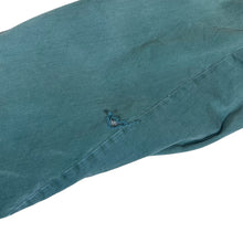 Load image into Gallery viewer, Vintage 90's NORTH CREST Blue Denim Contrast Green Sleeve Padded Bomber Varsity Jacket