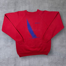 Load image into Gallery viewer, Vintage 90’s Hanes San Francisco Nautical Yatch Spellout Souvenir Graphic Sweatshirt