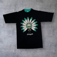 Load image into Gallery viewer, Vintage Delta (1991) Oregon Native American Souvenir Graphic Single Stitch T-Shirt