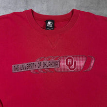 Load image into Gallery viewer, Vintage Starter University Of Oklahoma Sooners College Graphic Red Sweatshirt XXL