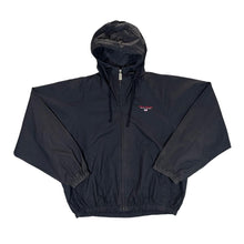 Load image into Gallery viewer, Vintage 90's POLO SPORT RALPH LAUREN Mini Logo Hooded Black Windbreaker Jacket