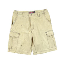 Load image into Gallery viewer, Early 00's QUIKSILVER Classic Skater Pocket Beige Cargo Cotton Shorts