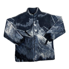 Load image into Gallery viewer, Early 00's Eagle Mountain Nature Wildlife All-Over Print Zip Fleece Sweatshirt Jacket