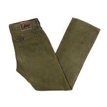 Load image into Gallery viewer, Early 00's LEE "Seattle" Classic Khaki Brown Corduroy Cord Straight Leg Trousers
