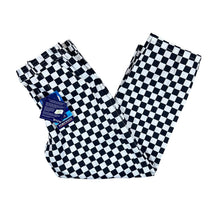 Load image into Gallery viewer, PORTWEST Texpel "Chessboard Trousers" Black White Checkerboard Workwear Chef Pants Trousers